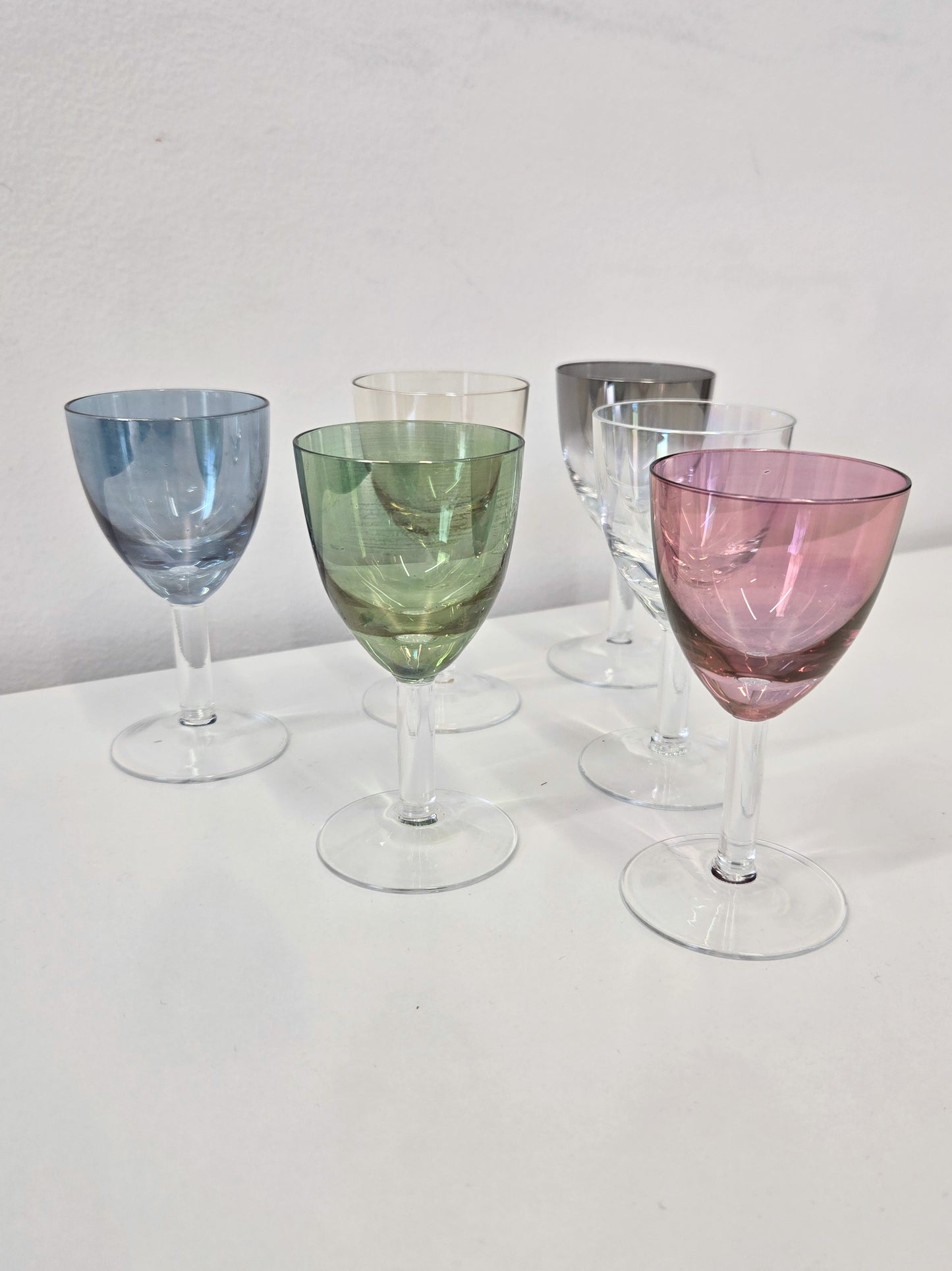 Stem shot glasses (6)