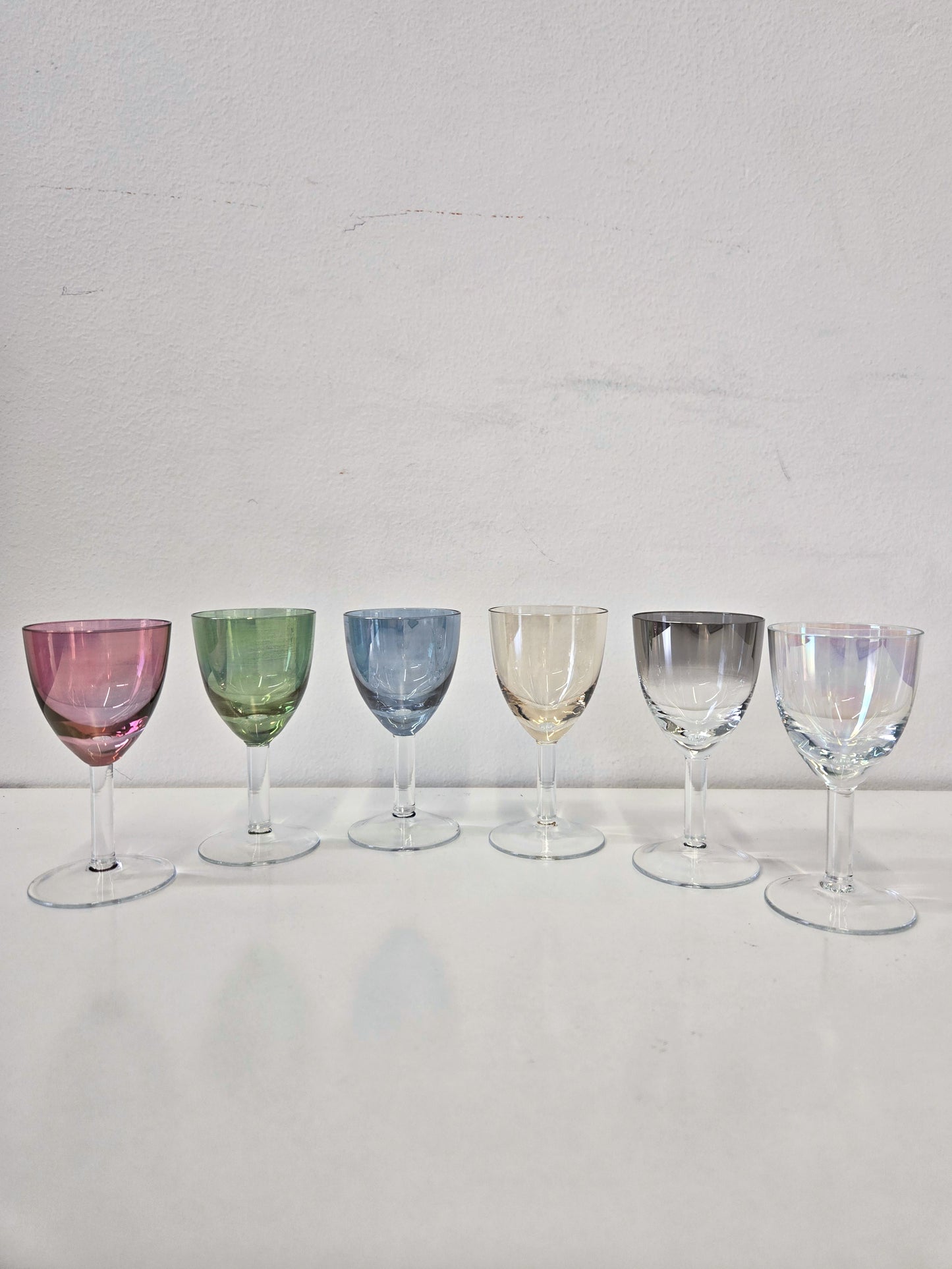 Stem shot glasses (6)