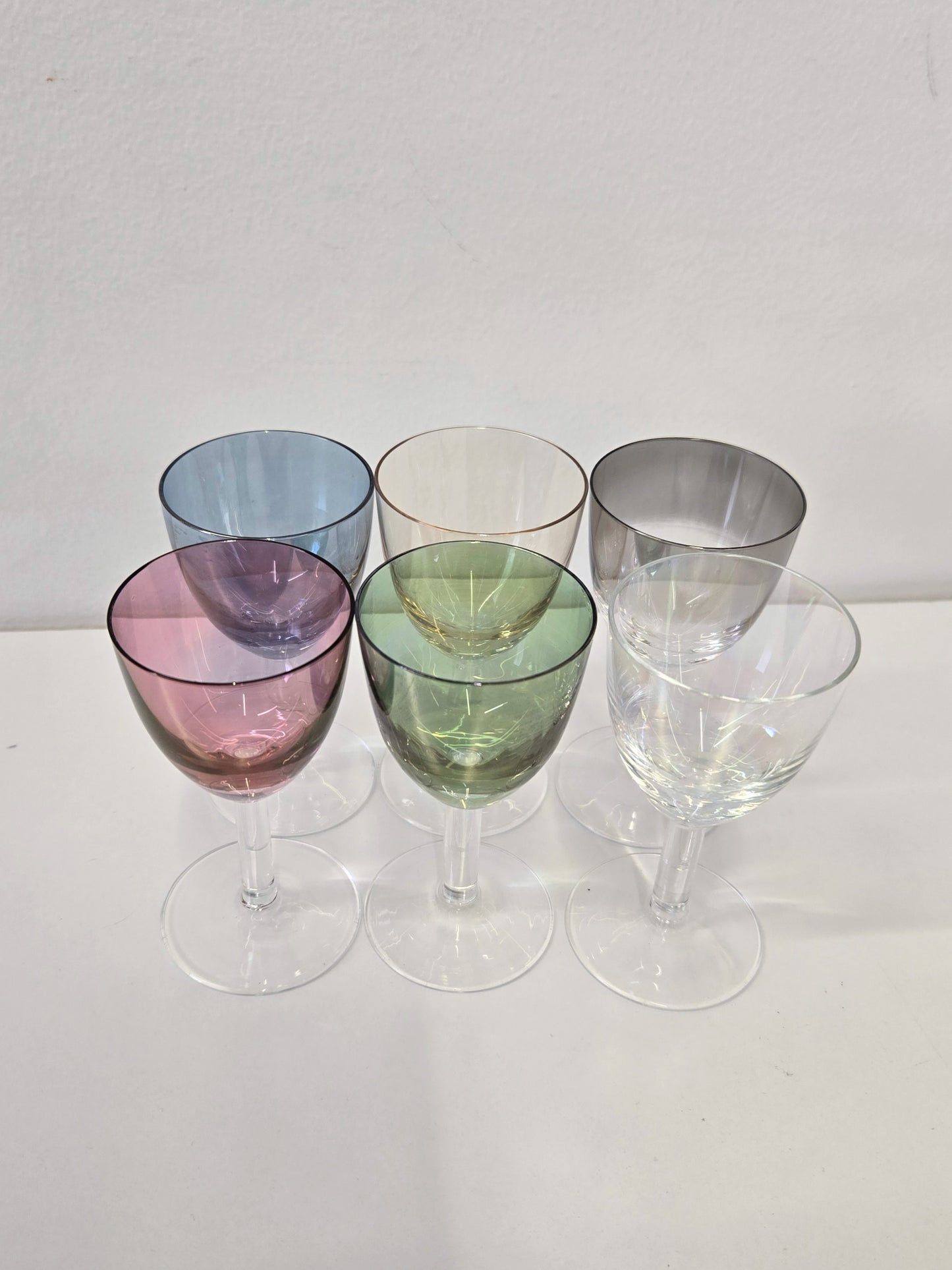 Stem shot glasses (6)