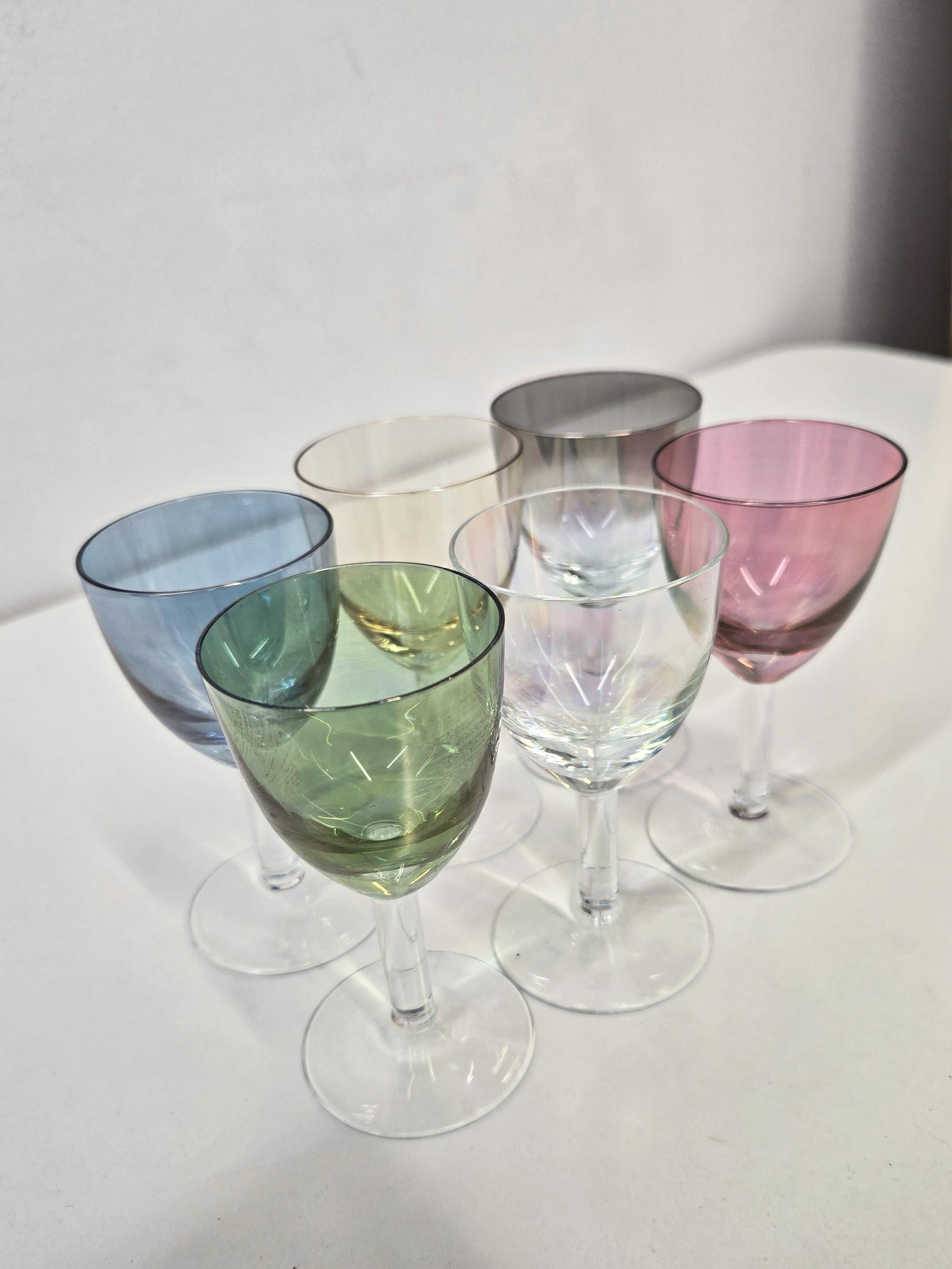 Stem shot glasses (6)
