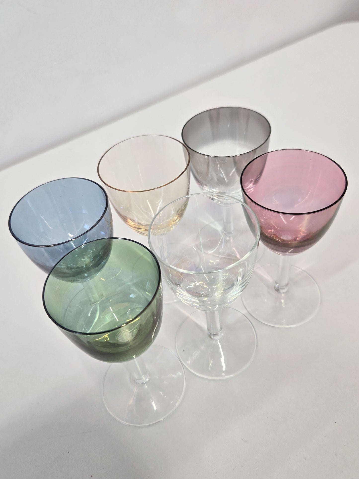 Stem shot glasses (6)