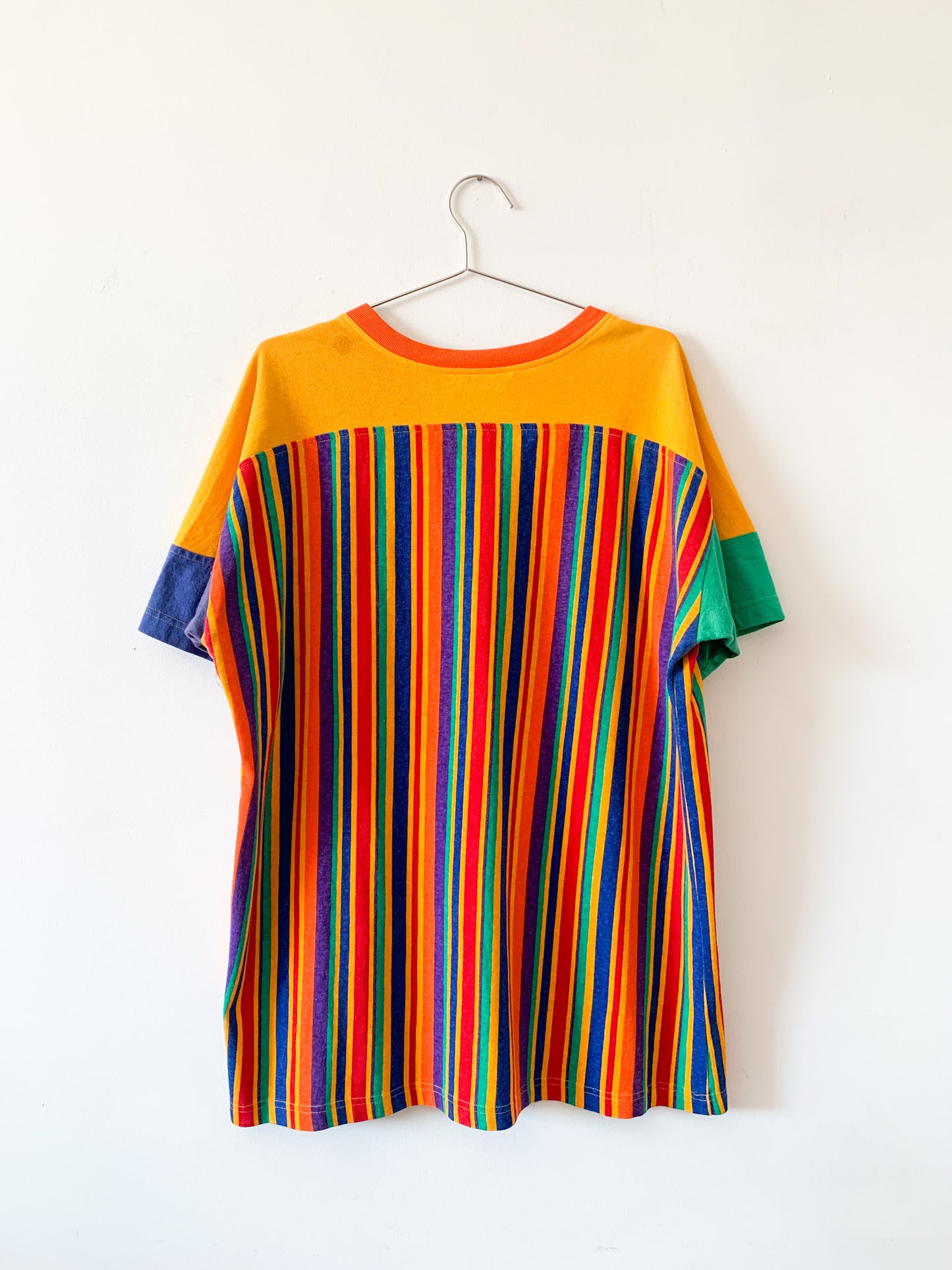 80s Active Elements Striped Tee