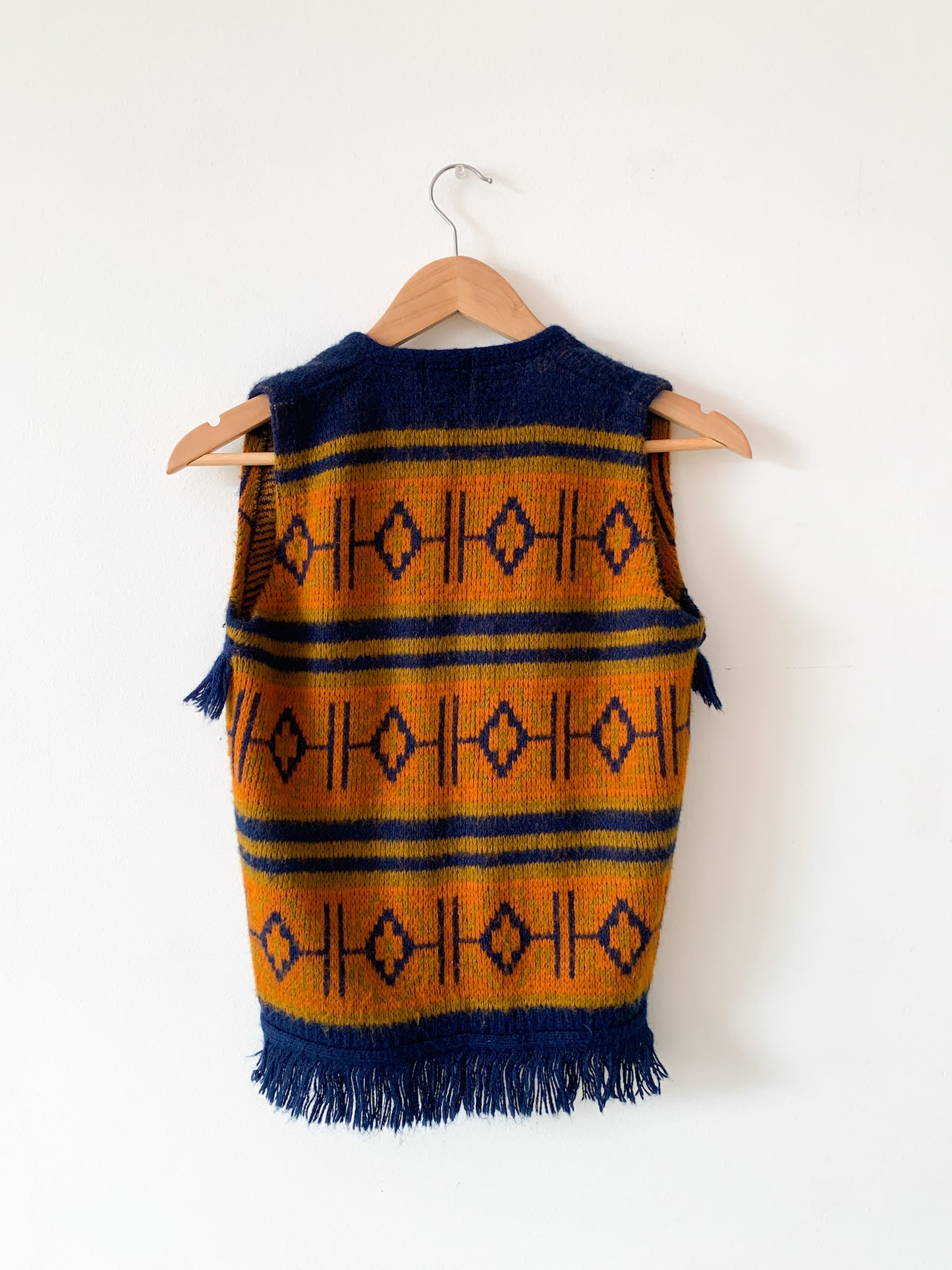 1970s Student Fringe Vest