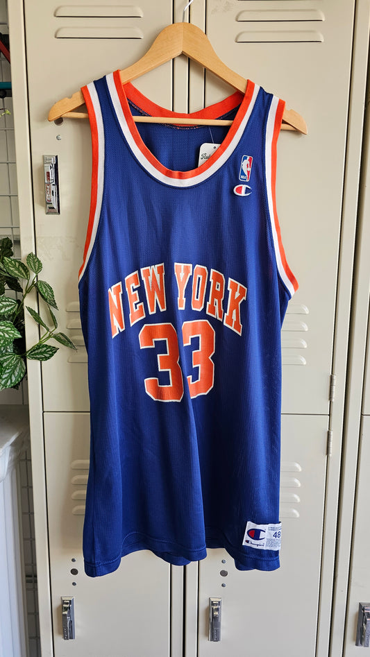 90s Champion Patrick Ewing NBA Jersey