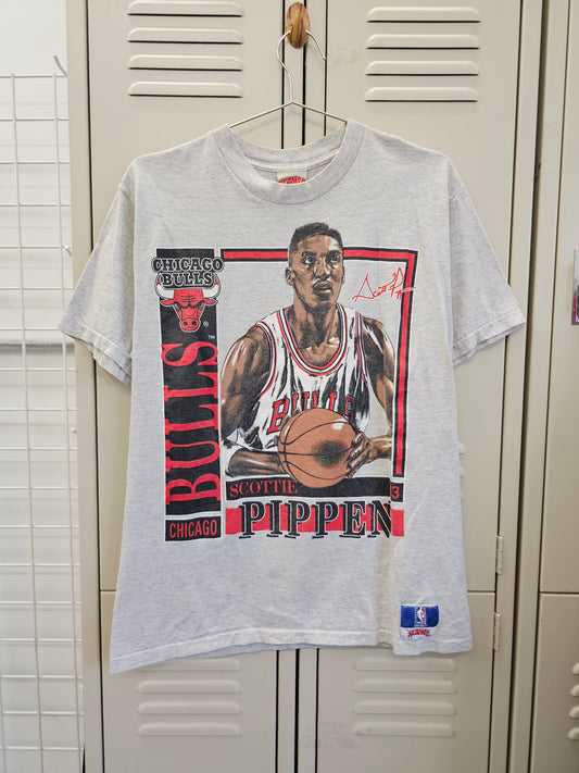 90's Scottie Pippen Stats Tee