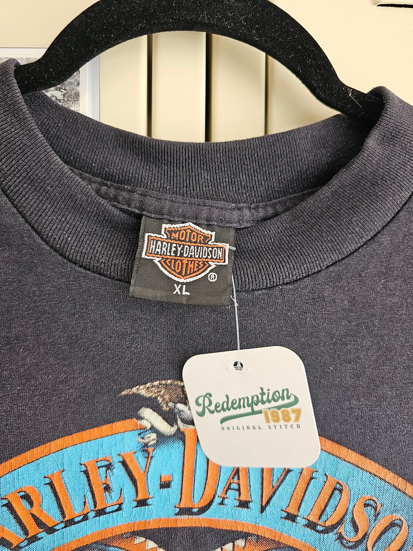 90's 3D Emblem Harley-Davidson Tee