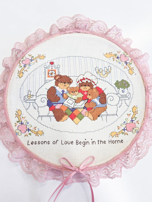 Bear Family <3 Embroidery hoop