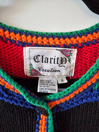 90's Colorful Knit Sweater