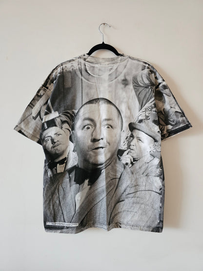 90's The Three Stooges Curly AOP Tee