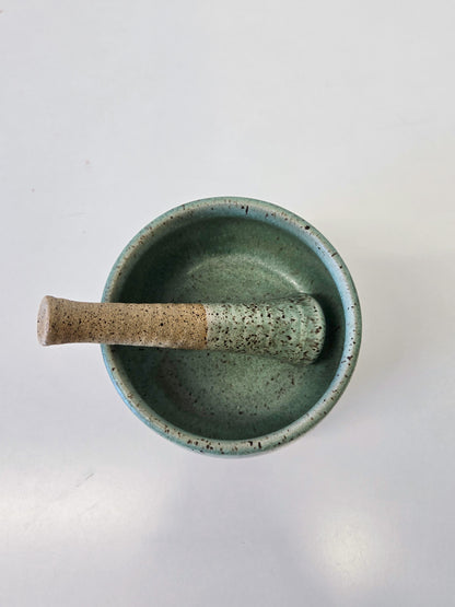 Handmade Ceramic Mortar and Pestle