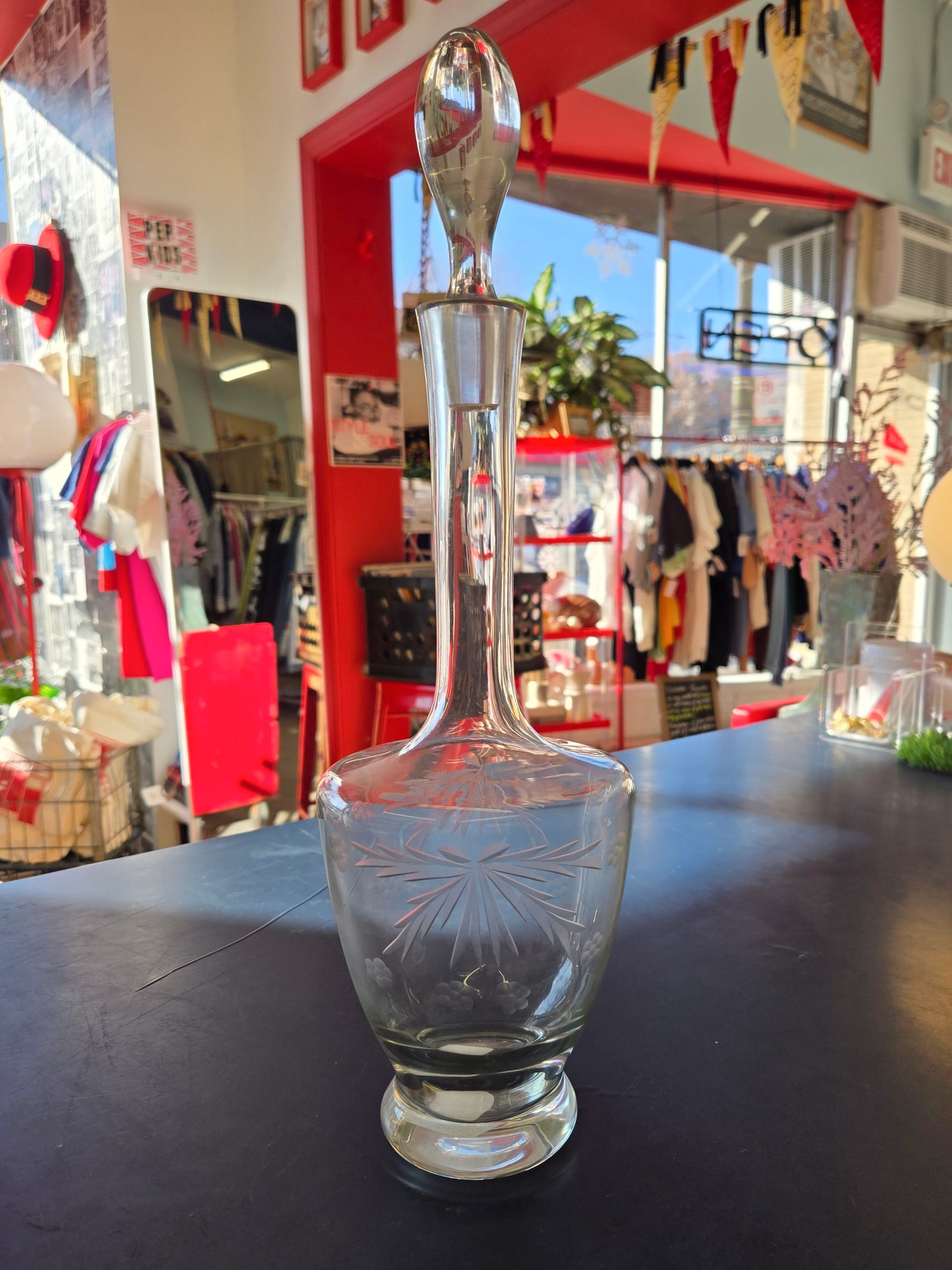 Vintage Crystal Decanter