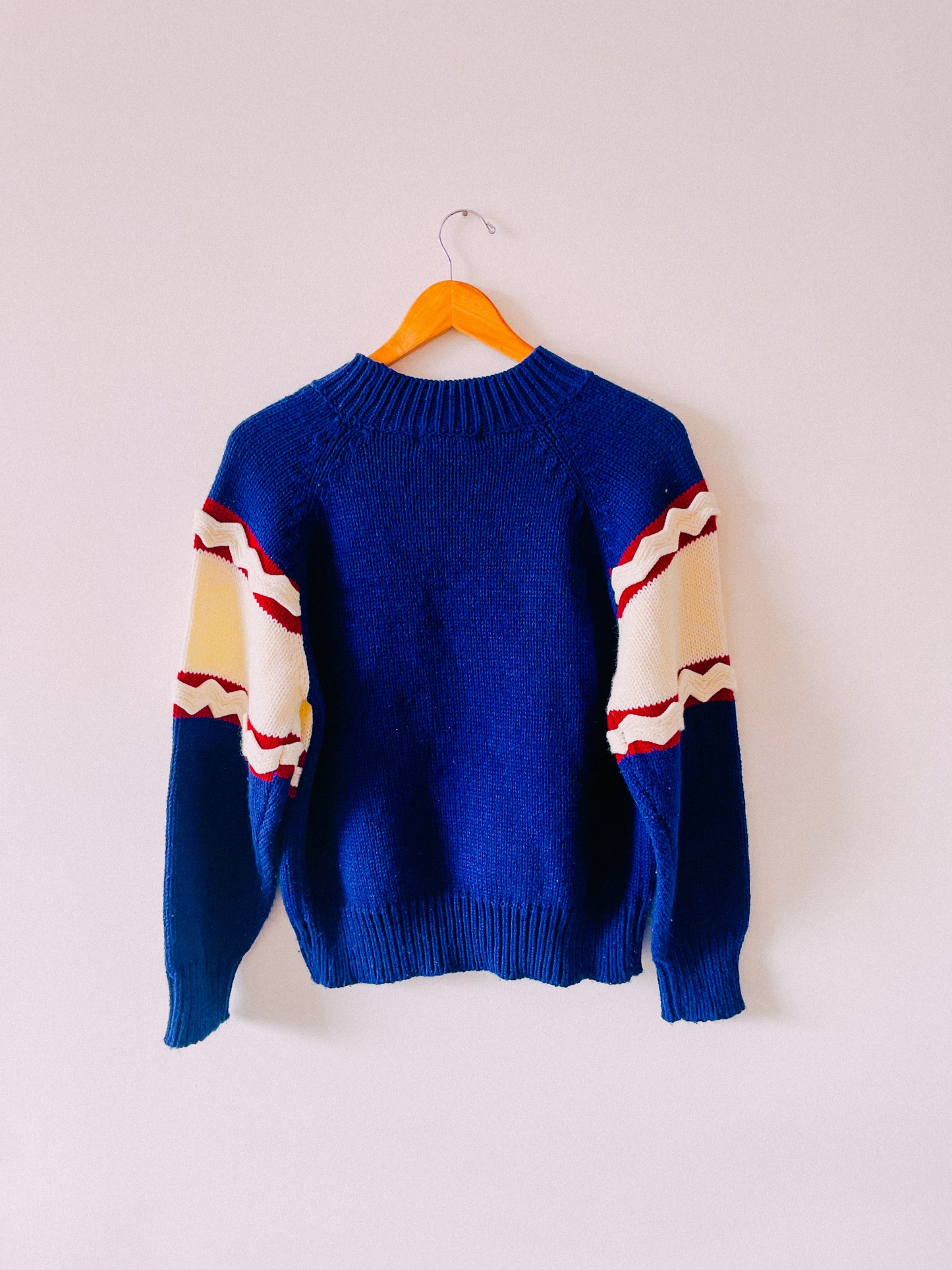 1980s Zig-Zag Sweater