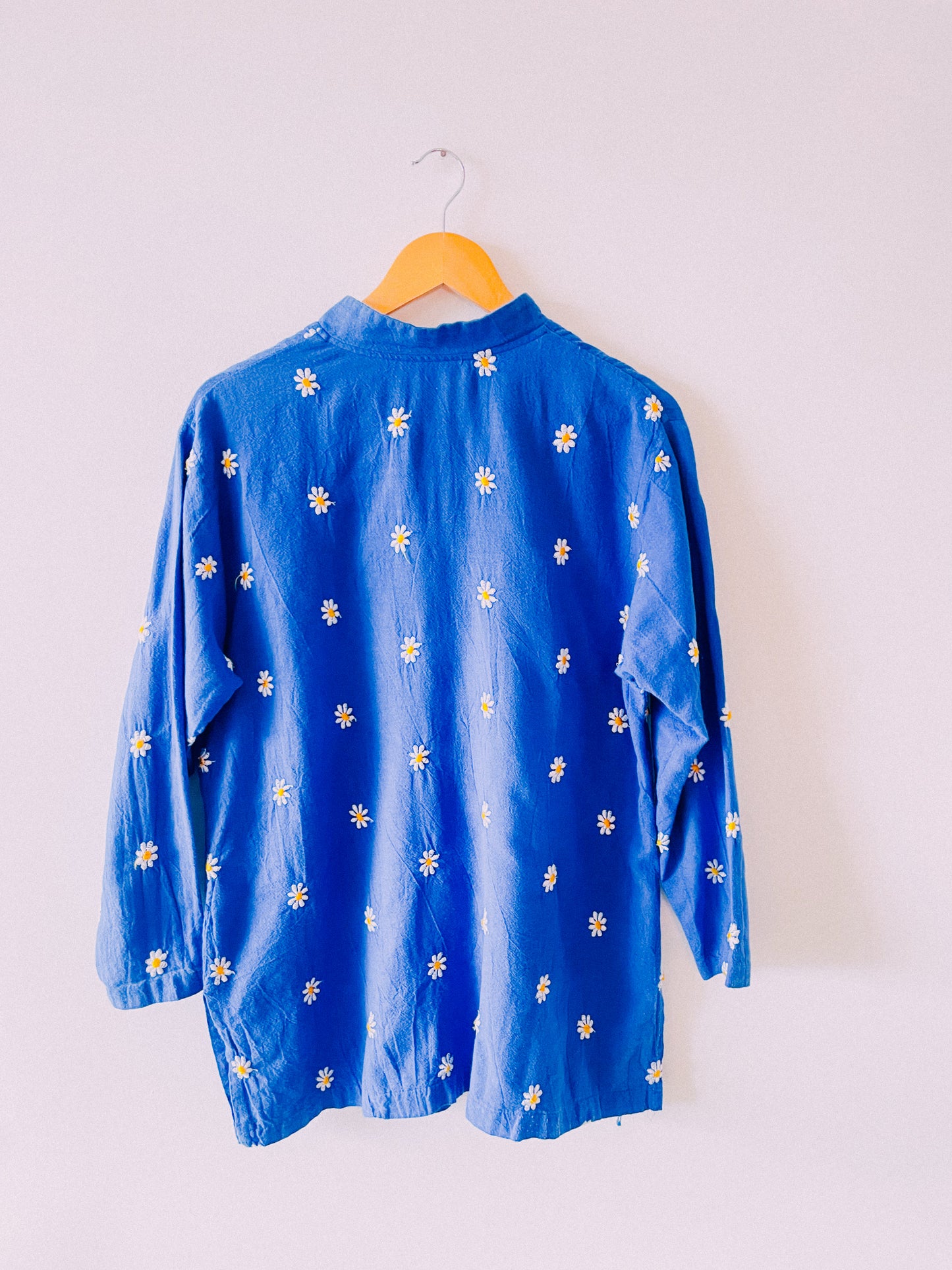 Vintage Blue Daisy Shirt