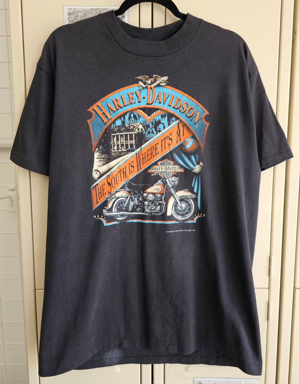 90's 3D Emblem Harley-Davidson Tee