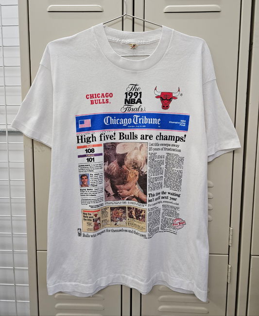 90's Chicago Bulls Champions Tee