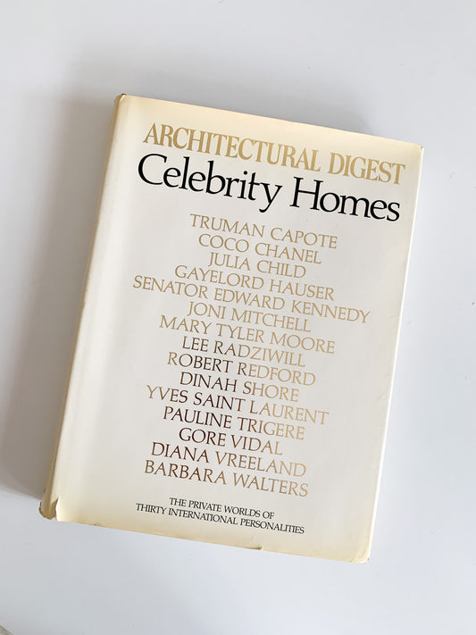 c.1977 Celebrity Homes Hardcover Book