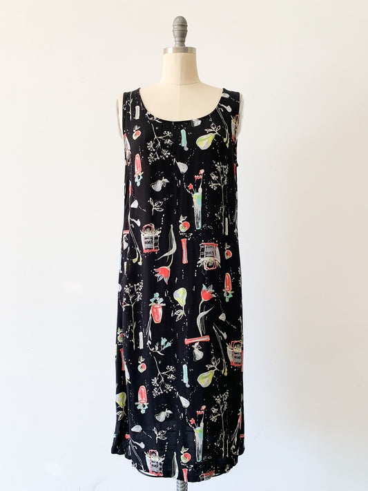 Summer Sketchbook Maxi Dress