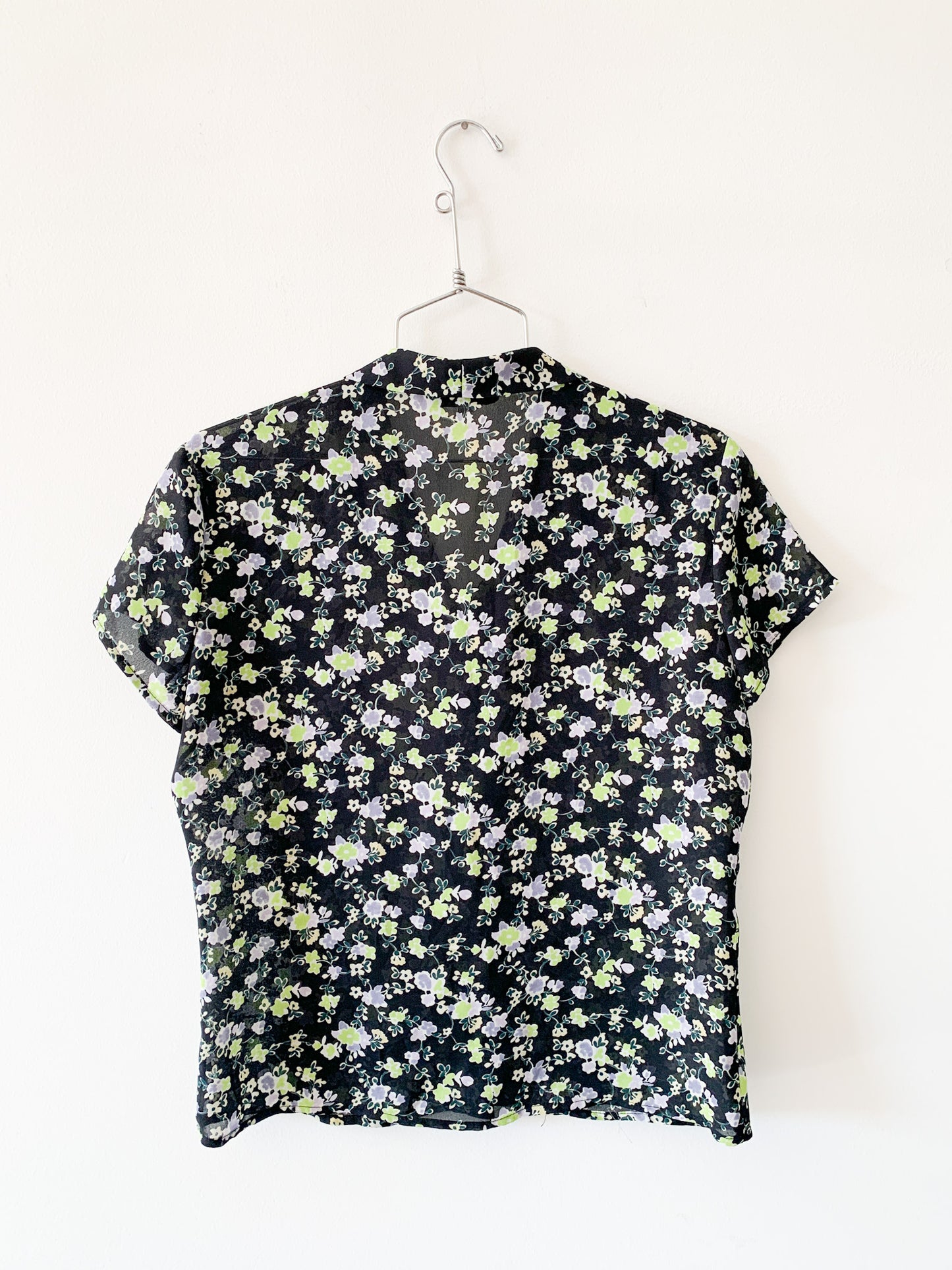 Rampage Floral Collared Top