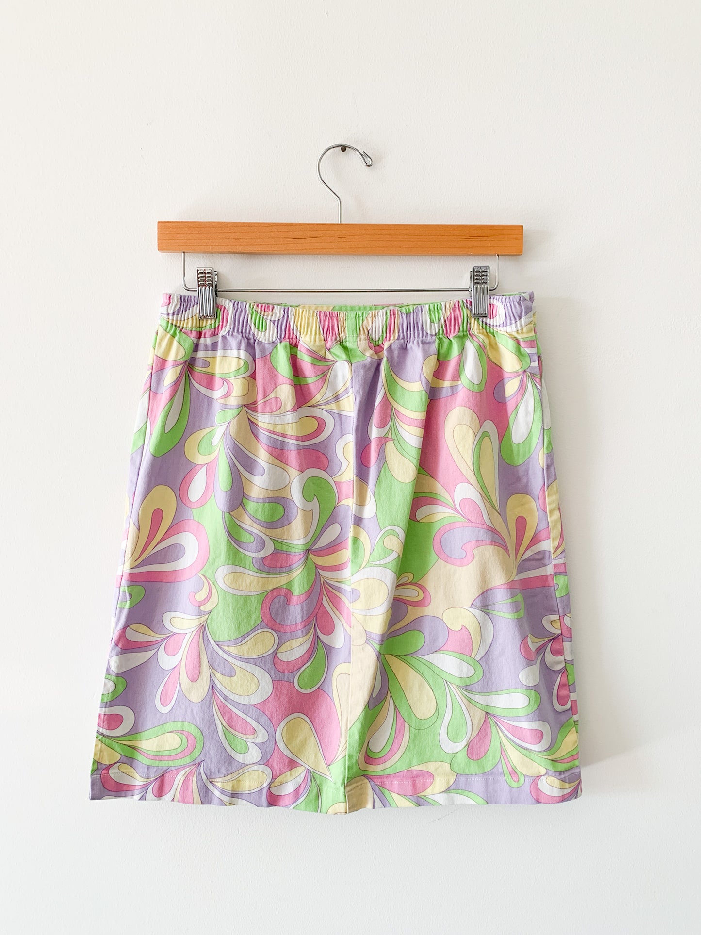 Groovy Pastel Drawstring Skirt