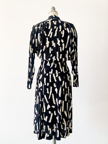 The Artist B+W Power Dress