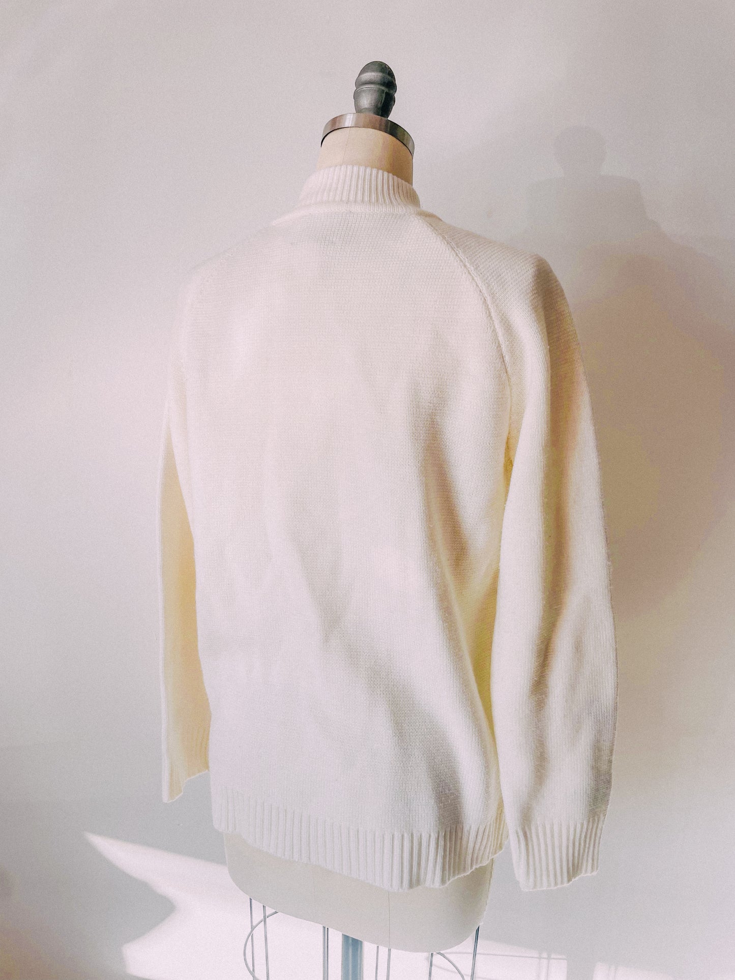 1960s Golf Zip-Up Sweater