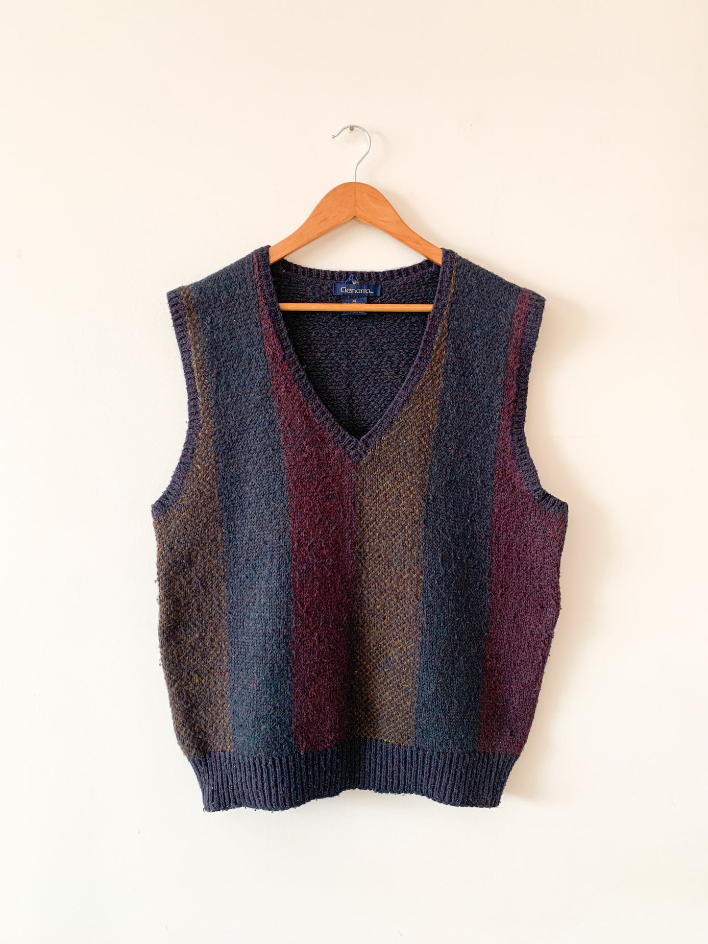 80s Generra Wool Blend Sweater Vest