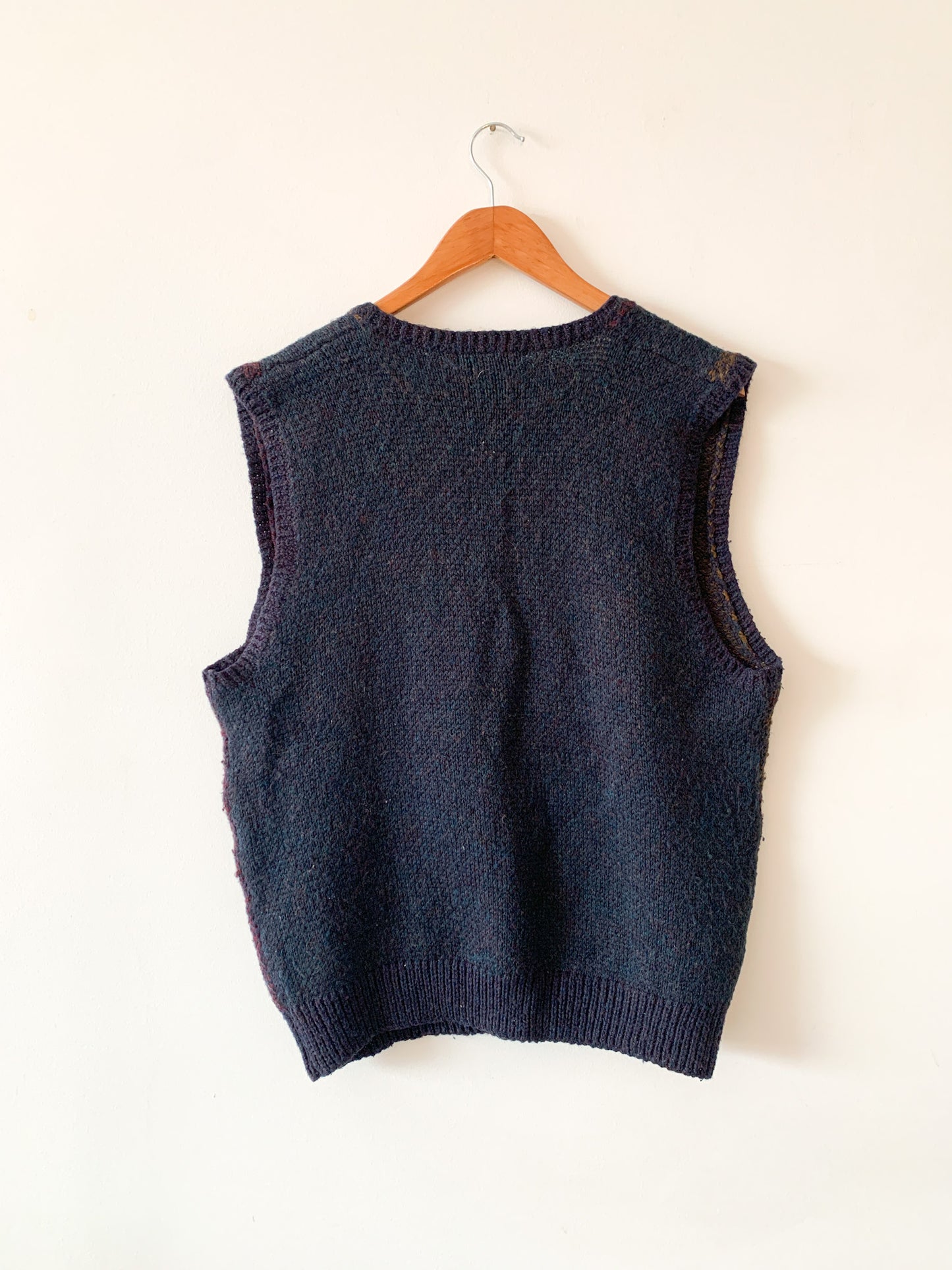 80s Generra Wool Blend Sweater Vest