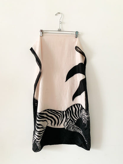 B+W Zebra Silk Scarf