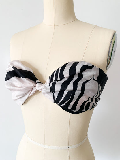 B+W Zebra Silk Scarf