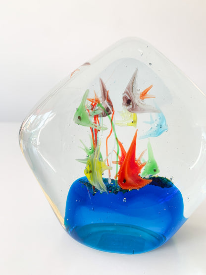 Art Glass Fish Aquarium