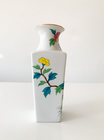 Chinoiserie Floral Vase