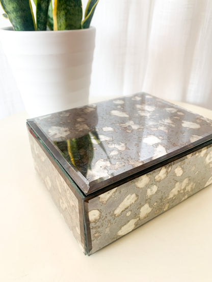 Smoked Glass Mirror Box