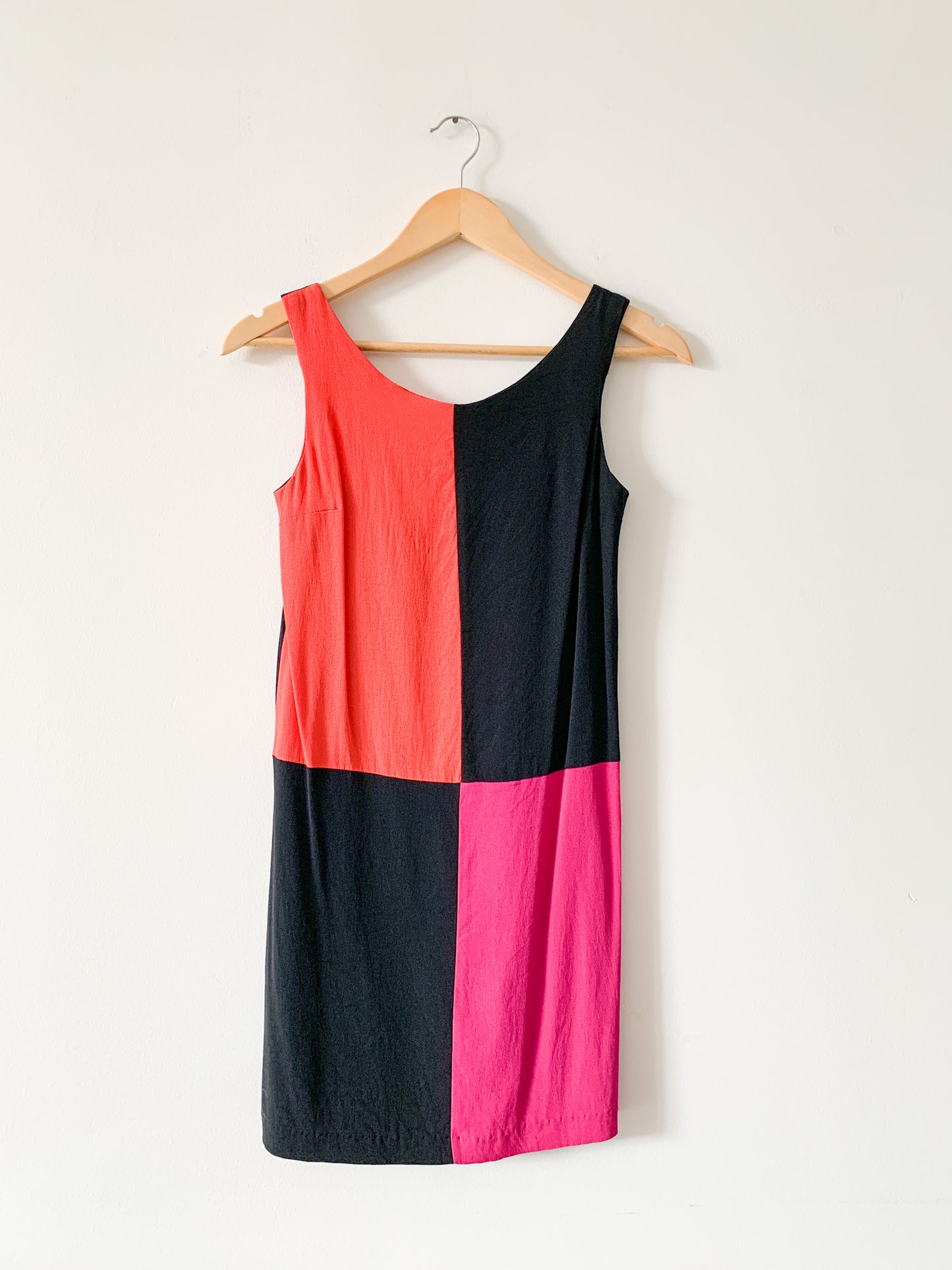 Mini Mod Color Block Dress