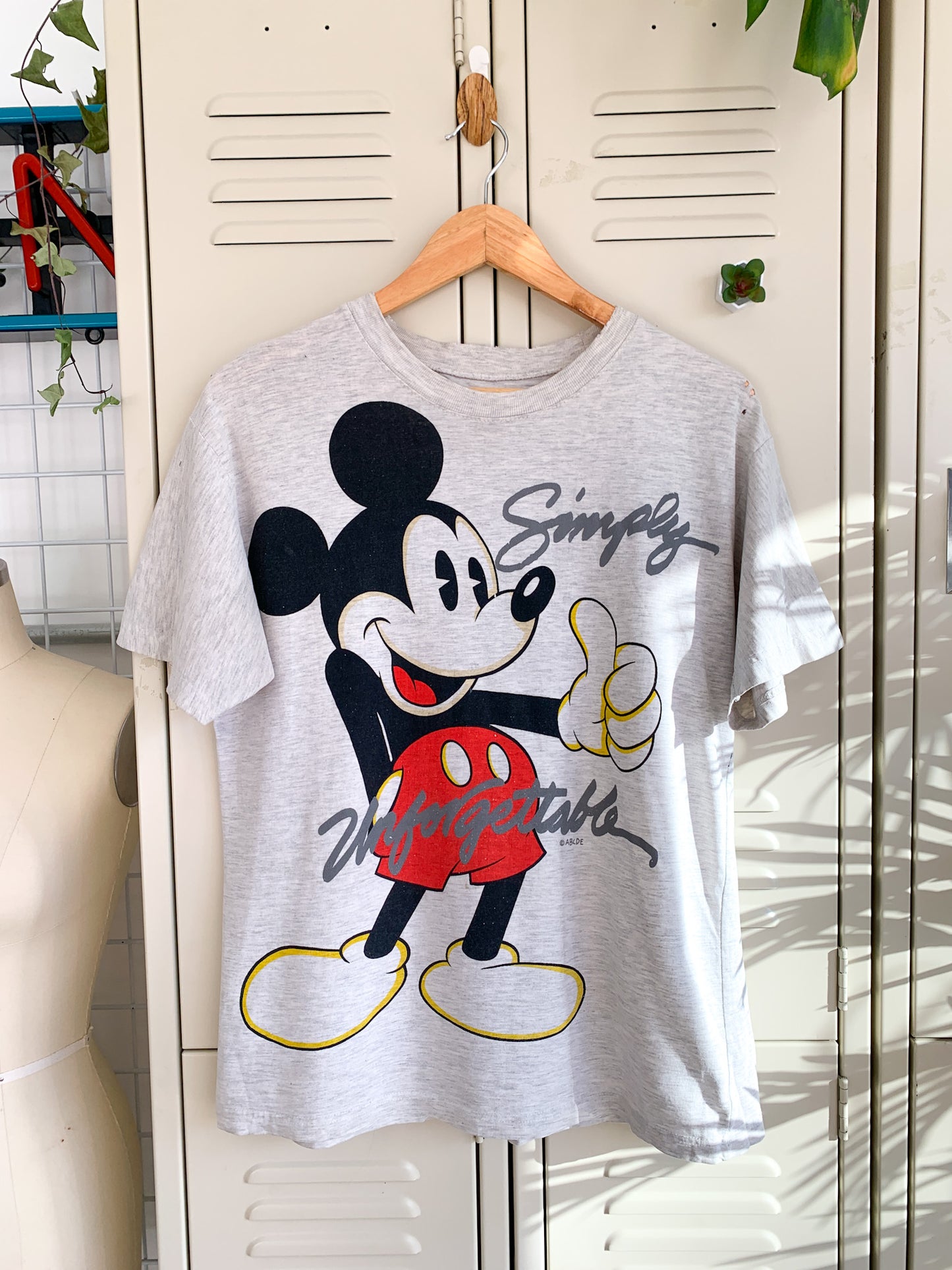 Distressed Mickey Tee