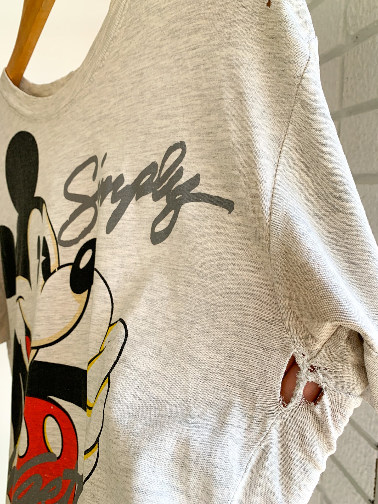 Distressed Mickey Tee