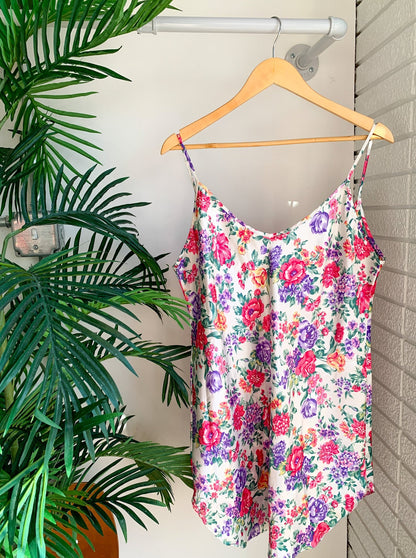 Spring Floral Slip Dress