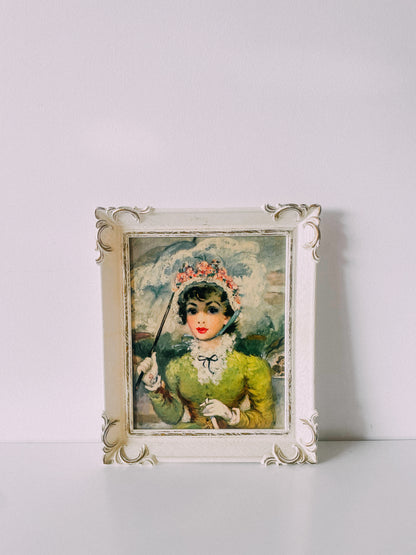 Turn of the Century Ladies Framed Artwork