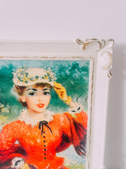 Turn of the Century Ladies Framed Artwork