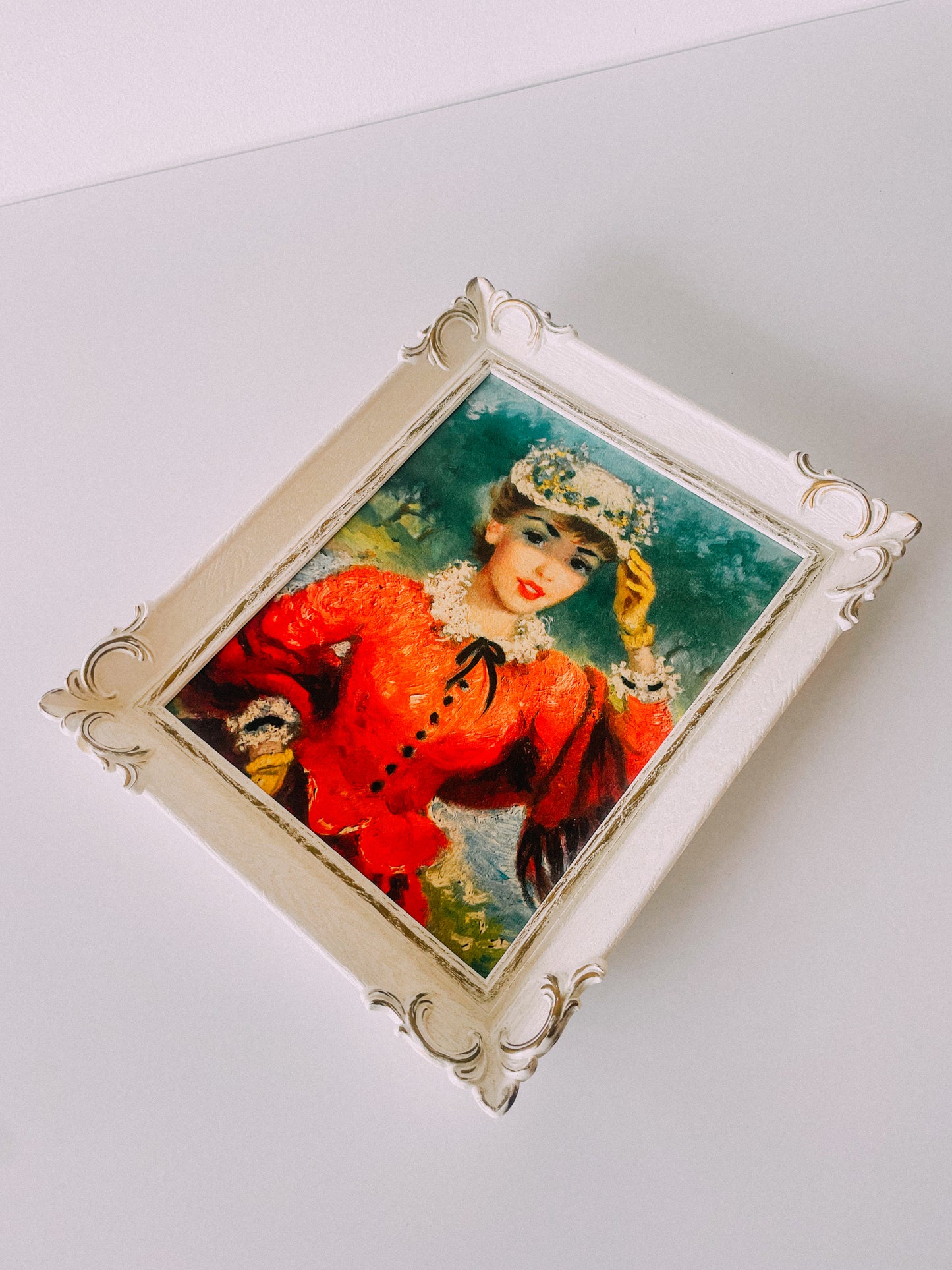 Turn of the Century Ladies Framed Artwork