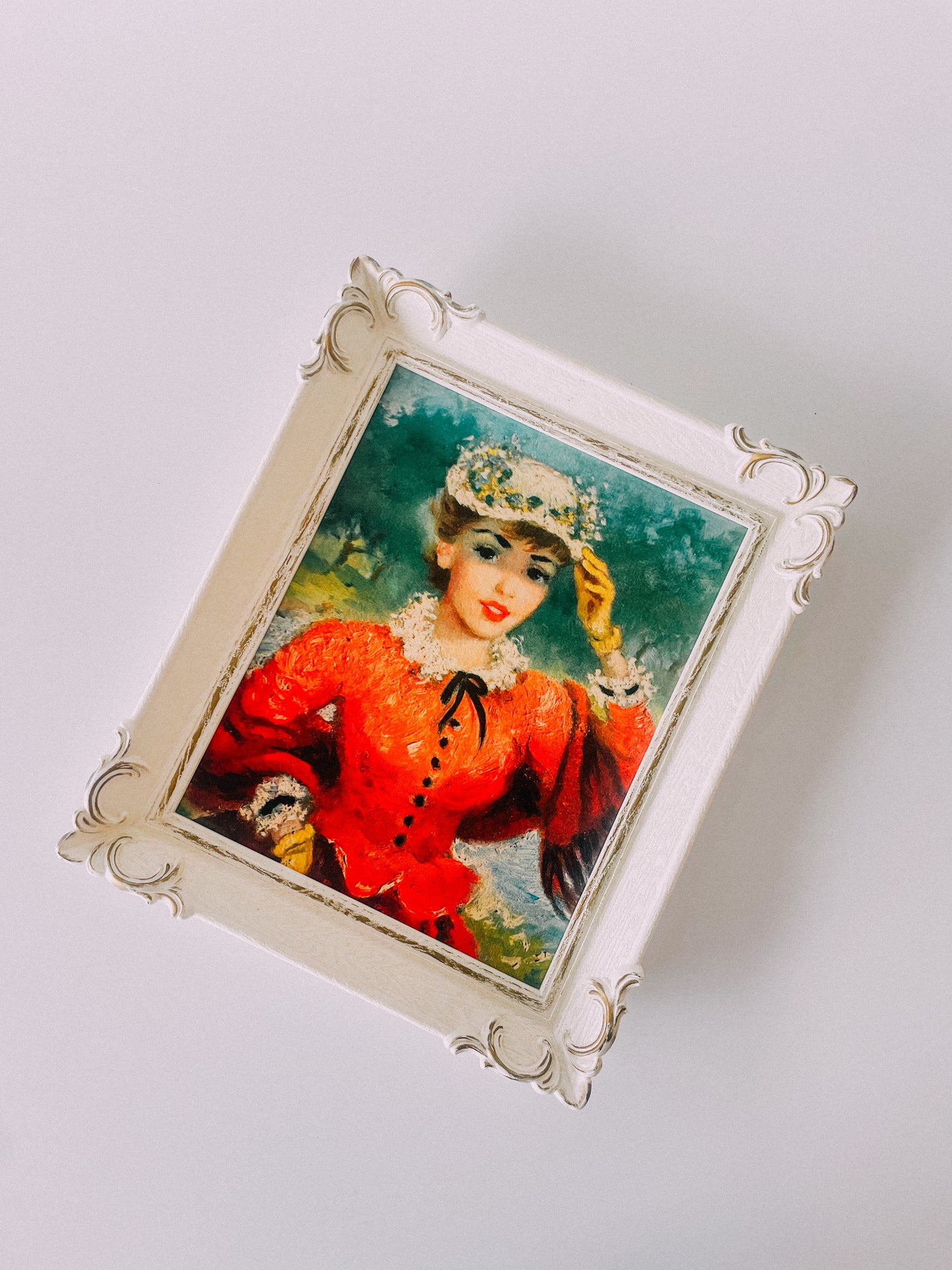 Turn of the Century Ladies Framed Artwork