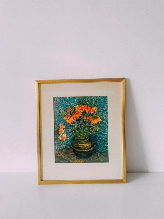 Van Gogh's "Fritillaries in a Copper Vase" Print