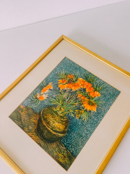 Van Gogh's "Fritillaries in a Copper Vase" Print