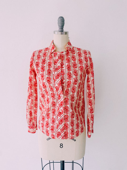 1960s Wallpaper Button Down Shirt