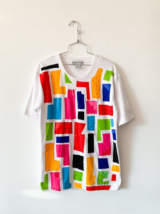 80s Sequin Tetris Tee