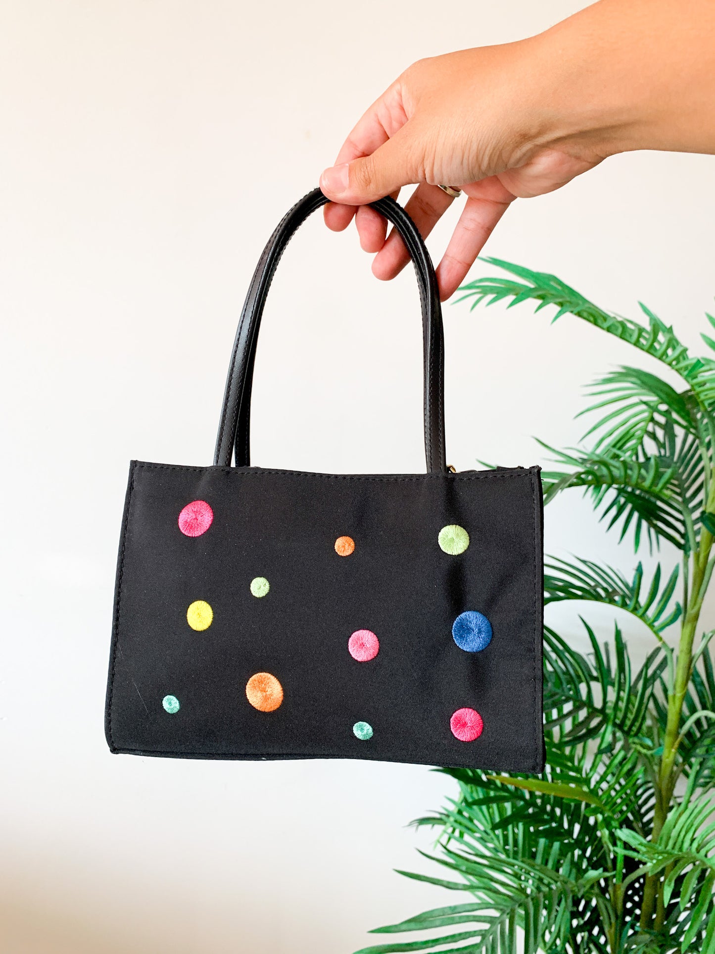 Vintage Polk-a-dot Party Mini Bag