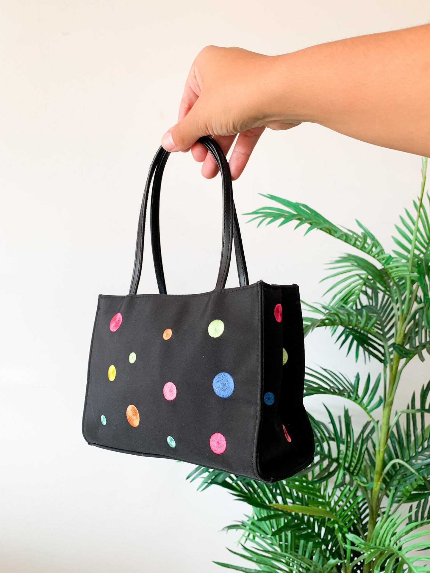 Vintage Polk-a-dot Party Mini Bag