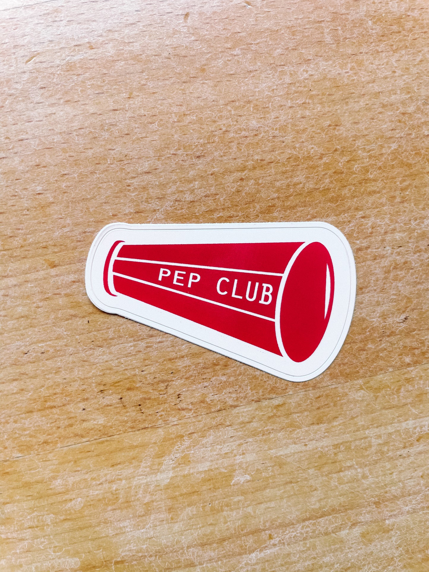 Pep Club Sticker