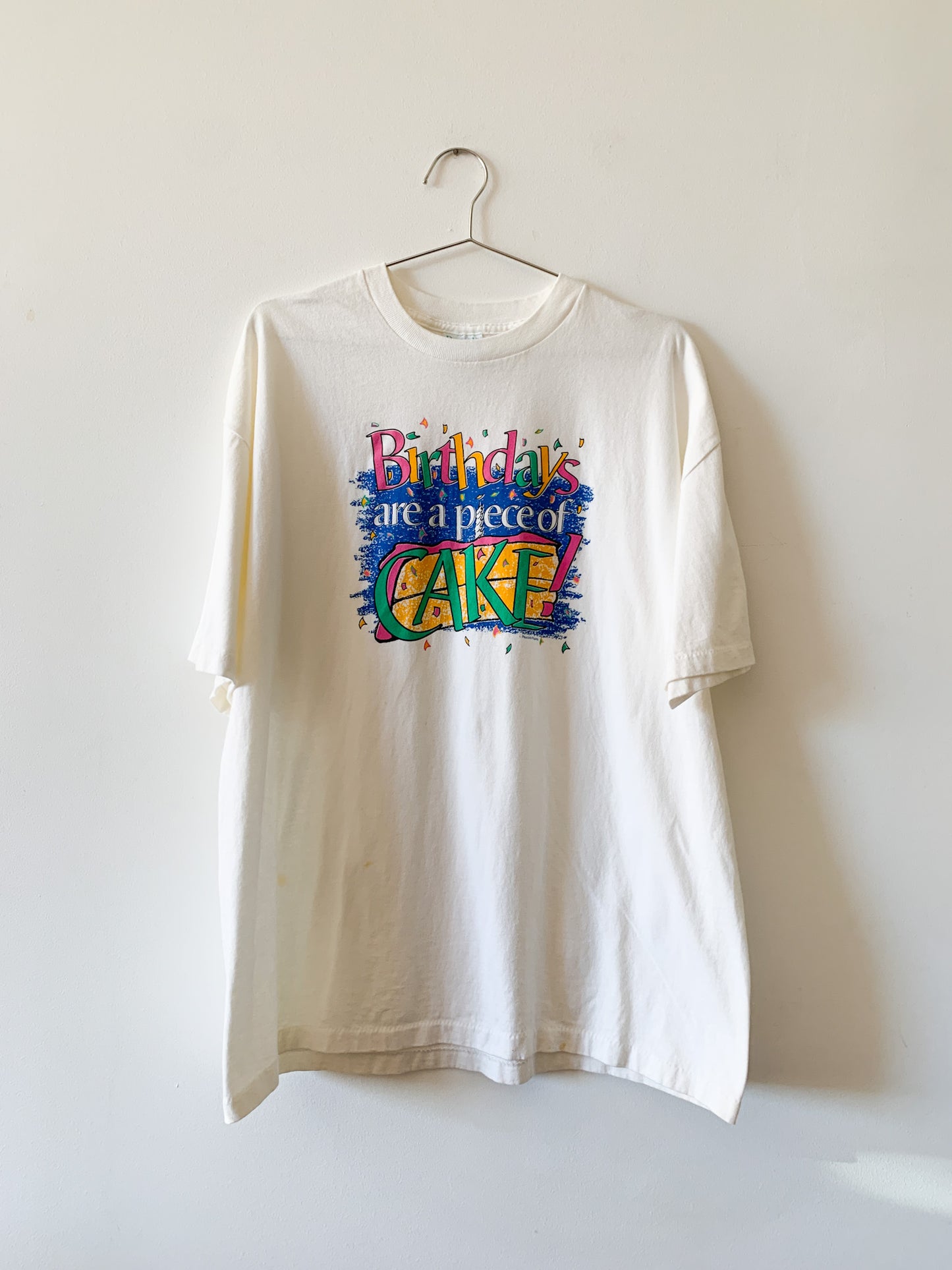 90s Birthday Cake Tee