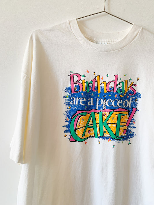 90s Birthday Cake Tee