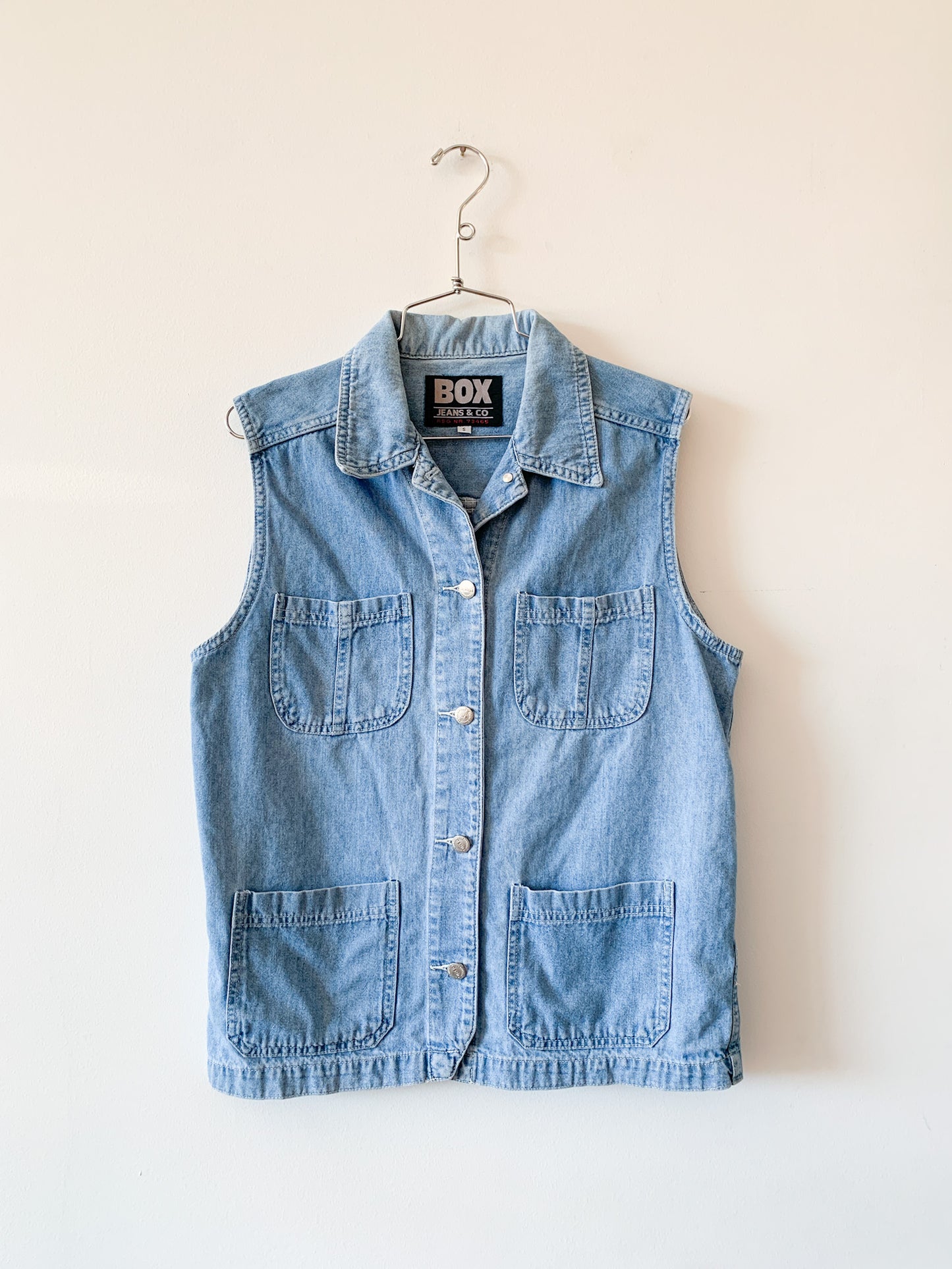 90s Denim Vest Top